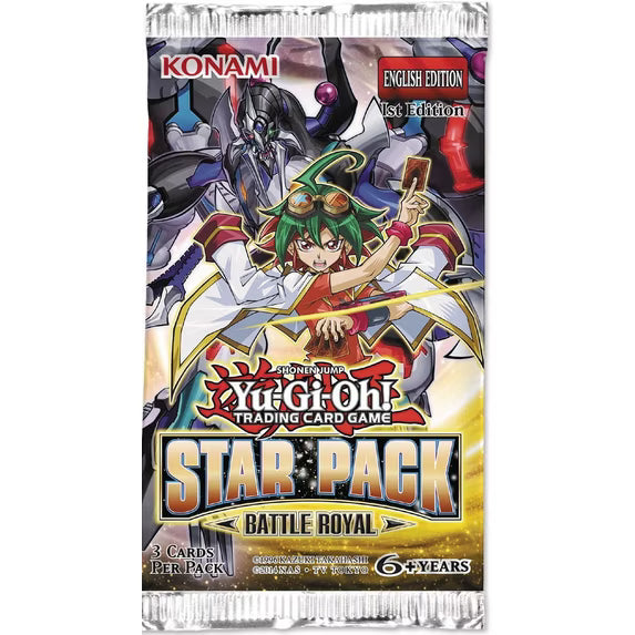 Yu-Gi-Oh! Star Pack Battle Royal Booster Pack – 1st Edition – Factory Sealed